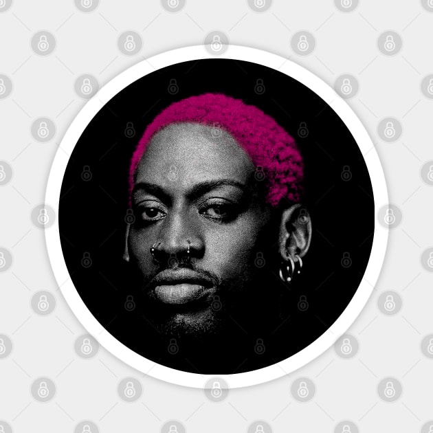 Dennis Rodman Magnet by Ipung